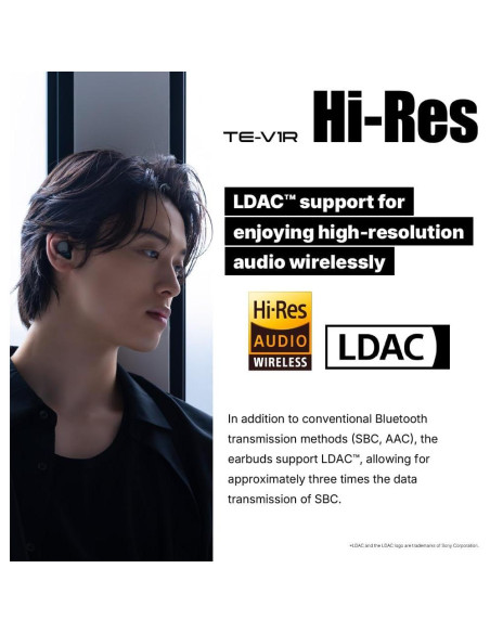 Auriculares Inalámbricos AVIOT TE-V1R con Cancelación de Ruido