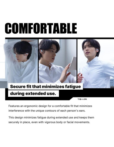 Auriculares Inalámbricos AVIOT TE-V1R con Cancelación de Ruido