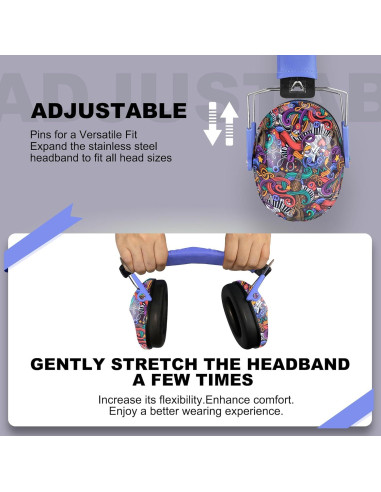 Auriculares Prohear 032 para Niños con Cancelación de Ruido 25dB