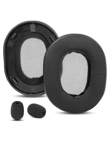 Almohadillas de Reemplazo Plantronics RIG 500 PRO HX/HA/HC - Espuma Viscoelástica Negra