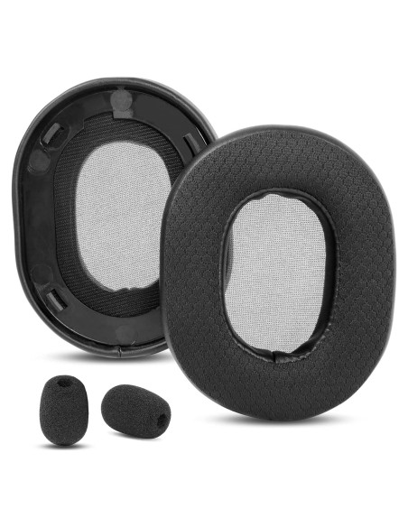 Almohadillas de Reemplazo Plantronics RIG 500 PRO HX/HA/HC - Espuma Viscoelástica Negra