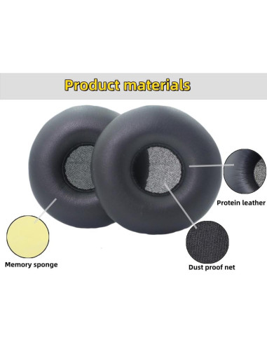Almohadillas de Repuesto JBL Synchros E40 E40BT S400 S400BT Negro
