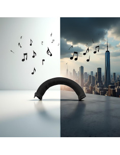 Protector de Diadema para Auriculares Audio Technica ATH MSR7 M20 M30 M40 M40X M50X Negro 2