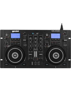 Reproductor DJ Gemini CDM-4000BT + Auriculares Rockville DJ1500 2