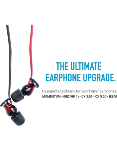 Puntas de oído Comply para Sennheiser - Espuma Viscoelástica, Grande (3 Pares)