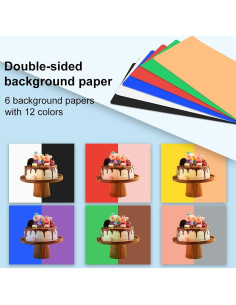 Caja de Luz para Fotos 40x40 cm Hongbang 3 Temperaturas Ajustables 2