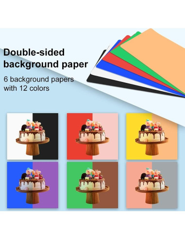 Caja de Luz para Fotos 40x40 cm Hongbang 3 Temperaturas Ajustables