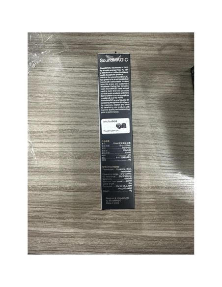 Auriculares In-Ear SoundMAGIC E50 HiFi Aislantes de Ruido