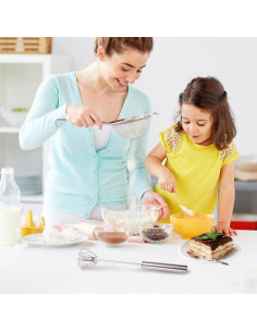 Batidor Semi-Automático Fauppt 25.4 cm Acero Inoxidable 2