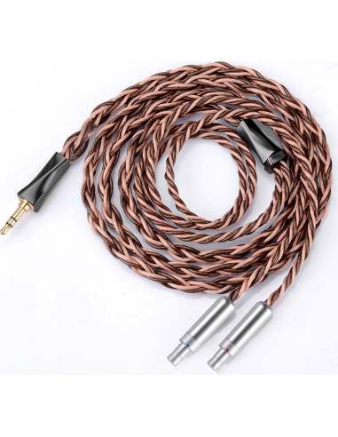 Cable de Cobre Alemán 8N FAAEAL 1.5m 3.5mm para Auriculares Sennheiser