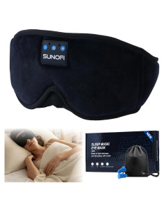 Máscara de Sueño Bluetooth SunoFi 3D con Auriculares HD