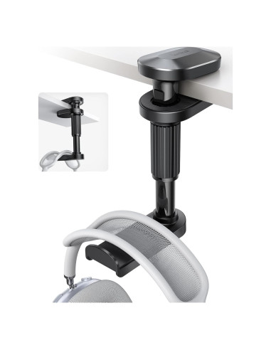 Soporte para Auriculares Lamicall DH03-B Ajustable Negro