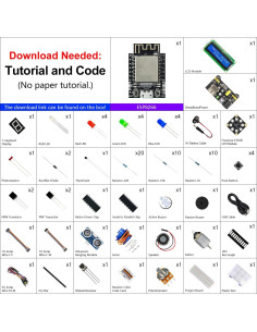 Kit de Inicio FREENOVE ESP8266 con Tutorial y 77 Proyectos 2