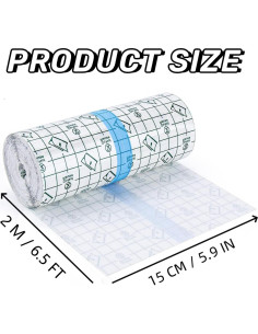 Vendaje Impermeable ANAMPION 15.24cm x 1.83m para Tatuajes 2