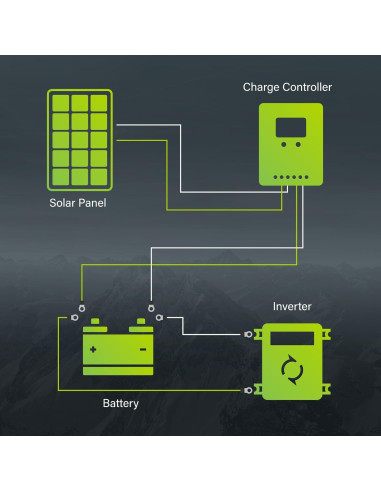 Panel Solar Bifacial 200W Newpowa 12V Alta Eficiencia