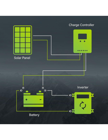 Panel Solar Bifacial 200W Newpowa 12V Alta Eficiencia