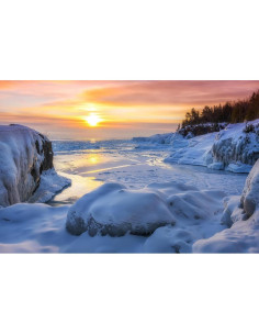 Rompecabezas 2000 Piezas Noah Lago Superior Invierno 2