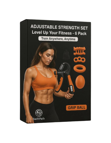 Kit de Entrenamiento de Agarre Genérico 6 Piezas Naranja