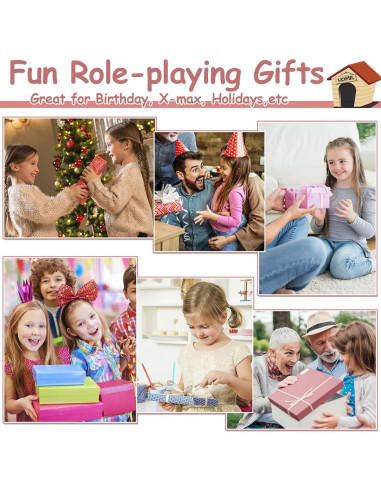 Juego de Cuidado de Mascotas KAEGREEL 23 Piezas para Niños