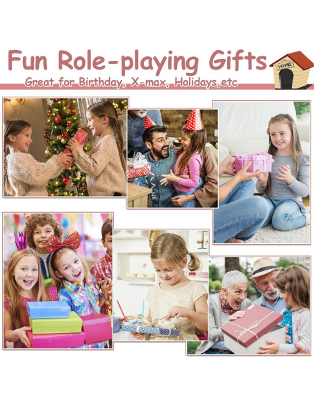 Juego de Cuidado de Mascotas KAEGREEL 23 Piezas para Niños