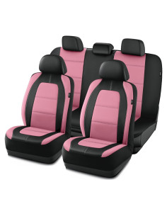 Cubierta de Asiento de Coche Road Comforts Rosa Juego Completo