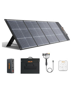 Panel Solar Plegable BALDR 200W Monocristalino Eficiente
