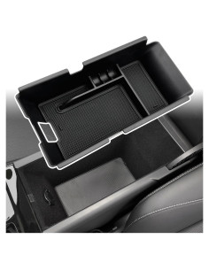 Organizador de Consola Central EVTIME para Camry 2024-2025 Negro
