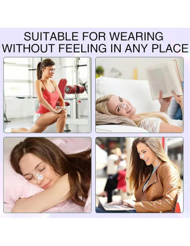 Moldeadores de Nariz Qiyuda 2 Pcs Silicona Acero Inoxidable