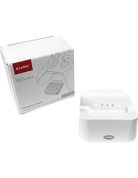 Estación de Carga AreMe para Controlador Xbox Elite Series 2 - Blanco