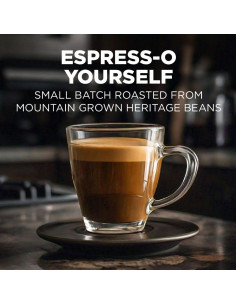 Cápsulas de Café Espresso Maud, 100 Unidades, Tueste Oscuro 2