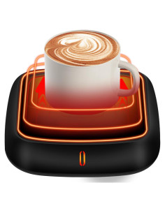 Calentador de Velas y Tazas PUSEE W3 Negro 3 Temperaturas