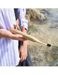 Cepillo de Dientes Eléctrico Zen Bamboo Recargable 5 Modos 2