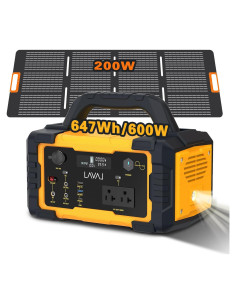 Generador Solar 600W VIDA INNOVADORA con Panel Solar 200W
