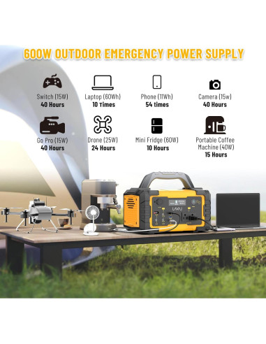 Generador Solar 600W VIDA INNOVADORA con Panel Solar 200W