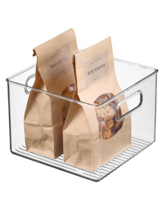 Contenedor de Almacenamiento iDesign 20.32x20.32x15.24 cm - Transparente