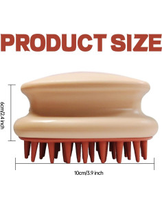 Exfoliador de Cuero Cabelludo Hganxiu TPANS-MZ-01 Silicona 2