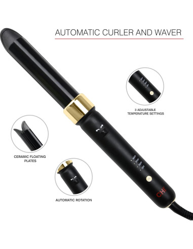 Rizador Automático CHI Twist-N-Wave Cerámica 2.54 cm