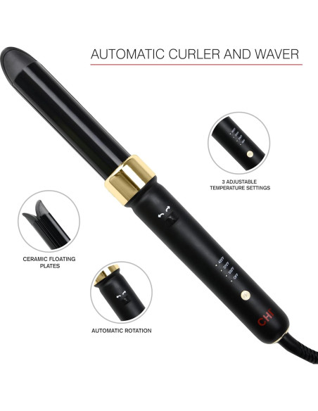 Rizador Automático CHI Twist-N-Wave Cerámica 2.54 cm