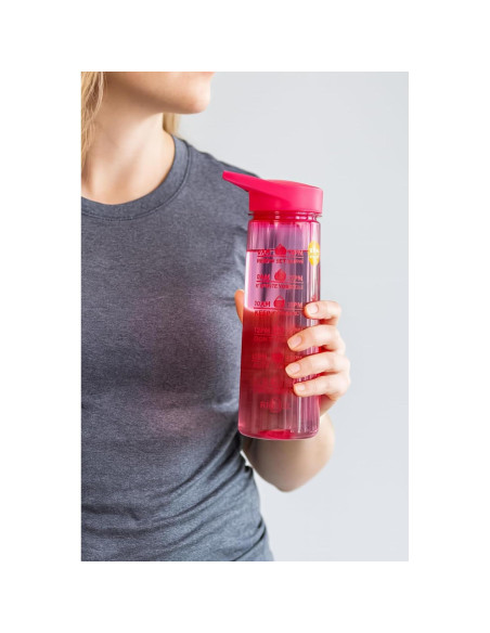 Paquete de 3 Botellas de Agua Deportivas Genérico 710ml BPA Free