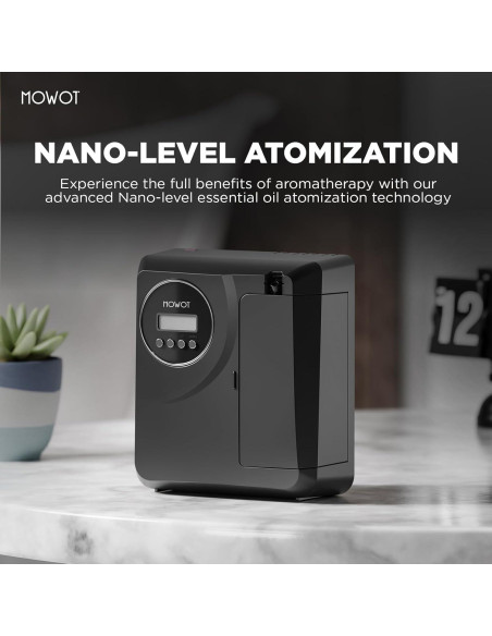 Difusor de Aceite Esencial MOWOT 200ml Bluetooth Sin Agua