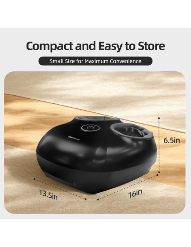 Masajeador de pies Ezencon FR-F68 Shiatsu con Calor y Vibración