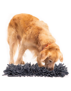 Alfombra de Olfateo Paw 5 para Perros Pequeños Gris Terracota