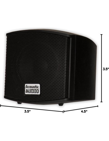 Altavoces Indoor Montables Goldwood AA321B 400W Negro Par