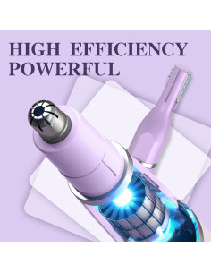 Recortador de Vello Nasal y Cejas Yinowt T11-10 Recargable USB 2