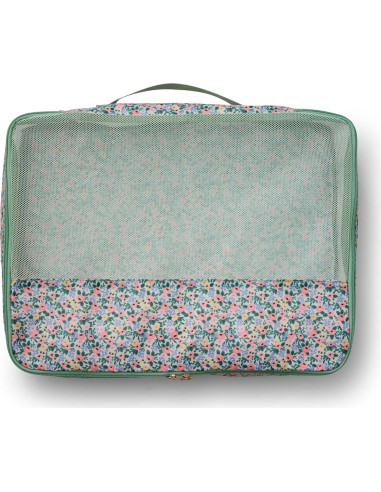 Conjunto de Cubos de Empaque Rifle Paper Co. Rosa 3 Piezas