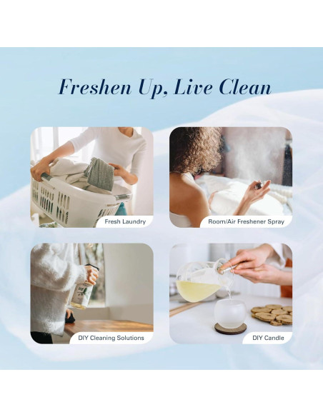 Set de Aceites Esenciales para Lavandería JCLOUD - 6 Aromas 10mL Set de Aceites Esenciales para Lavandería JCLOUD - 6 Aromas 10mL