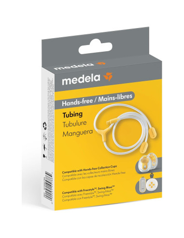 Tubos de Reemplazo Medela para Copas Manos Libres - 1 Unidad