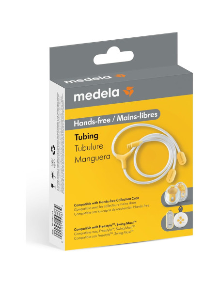 Tubos de Reemplazo Medela para Copas Manos Libres - 1 Unidad