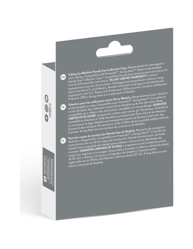 Tubos de Reemplazo Medela para Copas Manos Libres - 1 Unidad