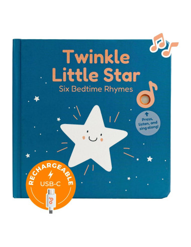 Libro Musical Recargable Cali's Books Estrellita, ¿Dónde Estás? 1-3 Años